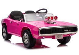 Auto Na Akumulator Dodge Charger R/T DLS-K12 24V7Ah Różowy