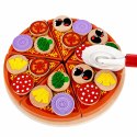 Drewniany Zestaw Do Krojenia Pizza Na Rzepy Kółko Do Krojenia Deska