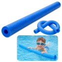 Makaron Piankowy Do Nauki Pływania Ćwiczeń Pianka Treningowa Niebieski 150 cm