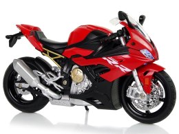Motocykl Motor Sportowy Model S1000RR Dźwięki Światła Czerwony
