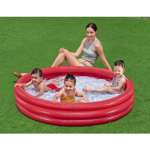 Basen Dmuchany Dla Dzieci Czerwony Splash N Smile 152cm Bestway 51026