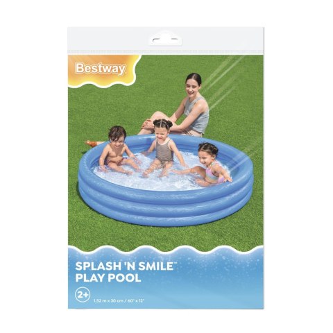 Basen Dmuchany Dla Dzieci Niebieski Splash N Smile 152cm Bestway 51026