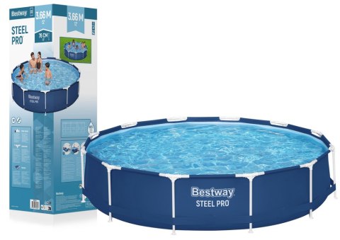 Basen Stelażowy 366 x 76 cm Bestway 56706