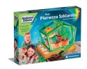 Naukowa Zabawa Laboratorium Moja Pierwsza Szklarnia Botanika Rośliny Język Polski Clementoni 50861