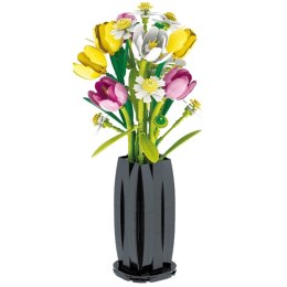 Klocki Konstrukcyjne Bukiet Tulipany W Wazonie 1250 el.