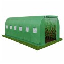 Tunel Ogrodowy Foliowy Szklarnia Na Warzywa PRO Stelaż 25MM 10x4x2M 40M²