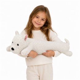 Duży Pluszowy Pies West Highland Przytulanka Maskotka Biały 90 cm