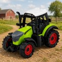 Traktor Farmerski Rolniczy Z Napędem Frykcyjnym Zielony 15 cm