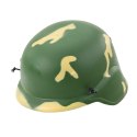 Zestaw Militarny Wojskowy Karabin Dźwięk Kask Hełm z Gumką