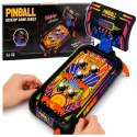 Gra Zręcznościowa Pinball Stołowy Flipper Licznik Punktów Światła Dźwięki