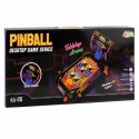 Gra Zręcznościowa Pinball Stołowy Flipper Licznik Punktów Światła Dźwięki