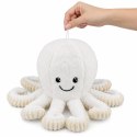 Pluszowa Ośmiornica Maskotka Przytulanka Z Przyssawką Biała 16 cm