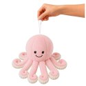 Pluszowa Ośmiornica Maskotka Przytulanka Z Przyssawką Różowa 16 cm
