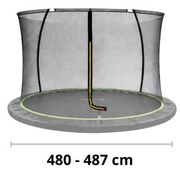 Siatka Wewnętrzna do Trampoliny Sport Max 16ft Różowa