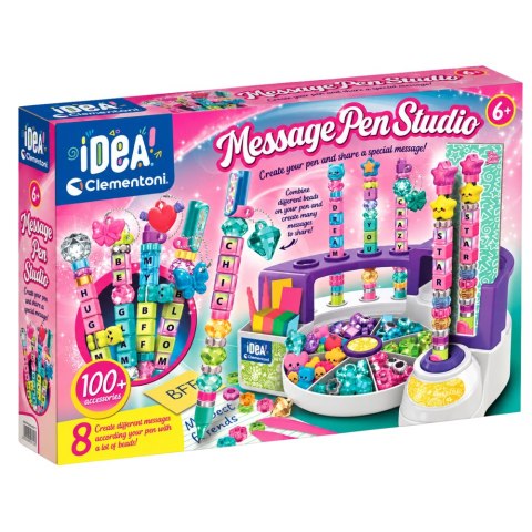 Idea Art Fabryka Długopisów z Wiadomością Literki Clementoni 18211