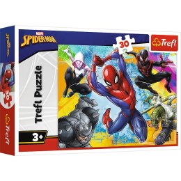 Puzzle - 30 - Kolory Spider-Man'a - Disney Marvel Spiderman - Trefl 18307