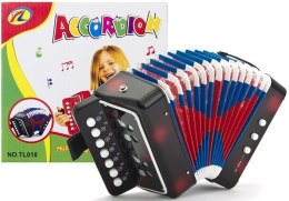 Akordeon Dla Dzieci Instrument Muzyczny Harmonia Melodie Czarny