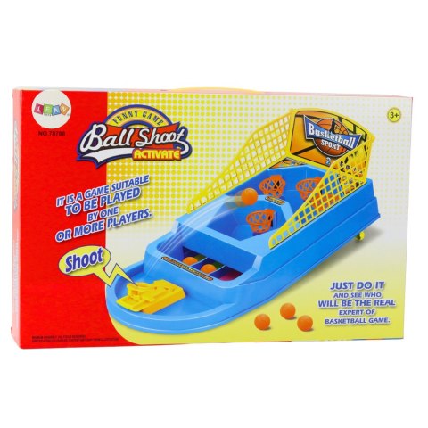 Gra Zręcznościowa Rodzinna Mini Koszykówka Wyrzutnia Piłek