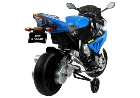 Motor Na Akumulator BMW S1000RR Dla Dzieci Niebieski Trójkołowy