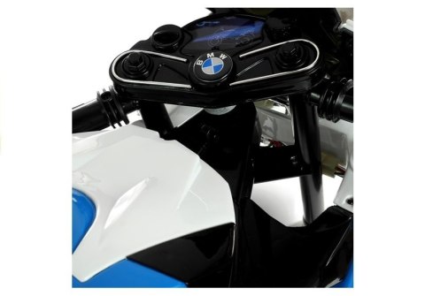 Motor Na Akumulator BMW S1000RR Dla Dzieci Niebieski Trójkołowy