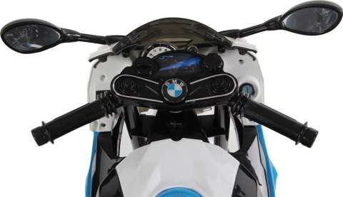 Motor Na Akumulator BMW S1000RR Dla Dzieci Niebieski Trójkołowy