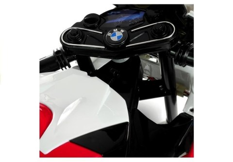 Motor Na Akumulator BMW S1000RR Dla Dzieci Czerwony Trójkołowy