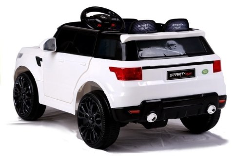 Auto na Akumulator HL1638 Dla Dzieci Światła LED MP3 Pilot Biały