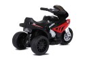 Motor Na Akumulator BMW S1000RR Trójkołowy Dla Dzieci Światła LED Czerwony