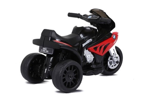 Motor Na Akumulator BMW S1000RR Trójkołowy Dla Dzieci Światła LED Czerwony