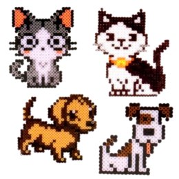 Zestaw Koralików do Tworzenia Mozaiki Pies i Kot 6000el