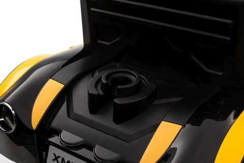Auto Na Akumulator Ciężarówka Mercedes XMX622 Światła LED Pilot Żółty