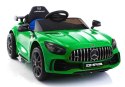 Auto Pojazd Na Akumulator Mercedes GT R Dla Dzieci Światła LED MP3 Zielony