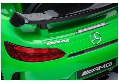 Auto Pojazd Na Akumulator Mercedes GT R Dla Dzieci Światła LED MP3 Zielony