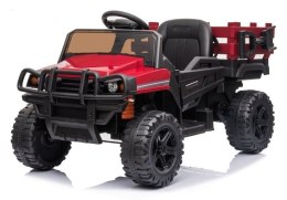 Auto na akumulator BDM0926 Dla Dzieci Światła LED MP3 Pilot Czerwony