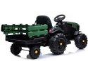 Traktor z Przyczepą na akumulator BDM0925 Zielony Wojskowy