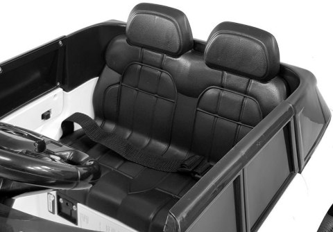 Auto Na Akumulator HL1638 Dla Dzieci Pilot MP3 Światło LED Biały