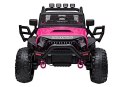 Auto na akumulator Jeep JC666 Różowy Lakierowany