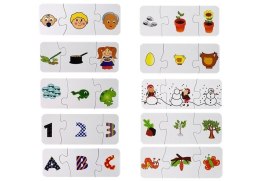 Puzzle Edukacyjne Układanka Nauka 10 Połączeń