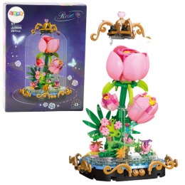 Klocki Konstrukcyjne Wieczna Róża W Kopule Kompozycja 257 el.