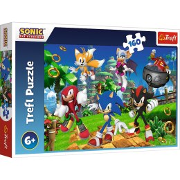 Puzzle - 160 - Sonic i przyjaciele - Trefl 15421