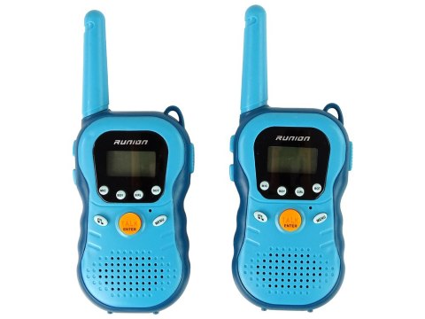 Zestaw Walkie Talkies Krótkofalówki Dla Dzieci Żółte 2 Szt.