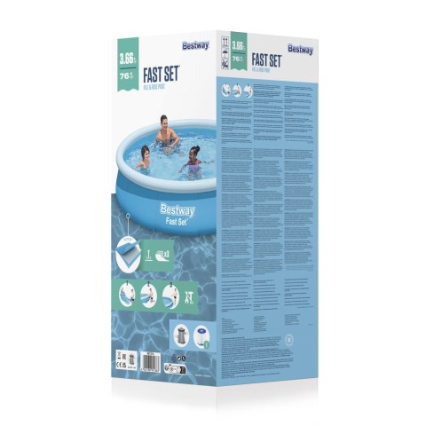 Dmuchany Basen Rozporowy 366 x 76 cm Bestway 57274