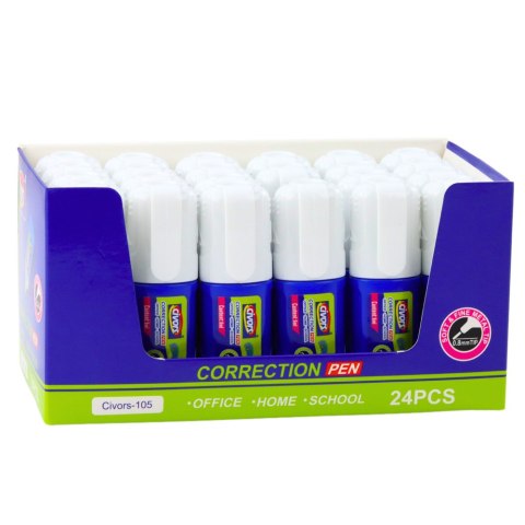 Korektor W Pisaku Szybkoschnący Szkolny Biurowy 6ml