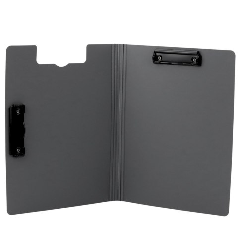 Podkładka Deska Z Okładką Dwa Klipy A4 Plastikowa Granatowa