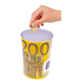 Metalowa Skarbonka Puszka Banknot 200 Euro 16,5 x 12cm