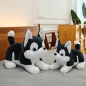 Pluszowa Maskotka Przytulanka Piesek Husky Czarno-Biały 30cm