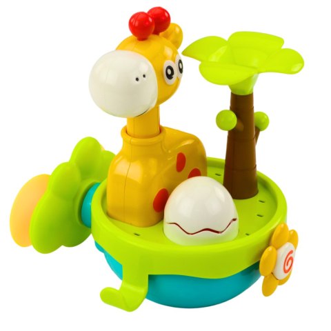 Zabawka Do Kąpieli Żyrafa Sensoryczna Interaktywna Przyssawki Kolorowa