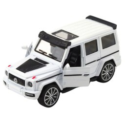 Autko Terenowe SUV Metalowe Napęd Pull-Back Otwierane Drzwi Mix