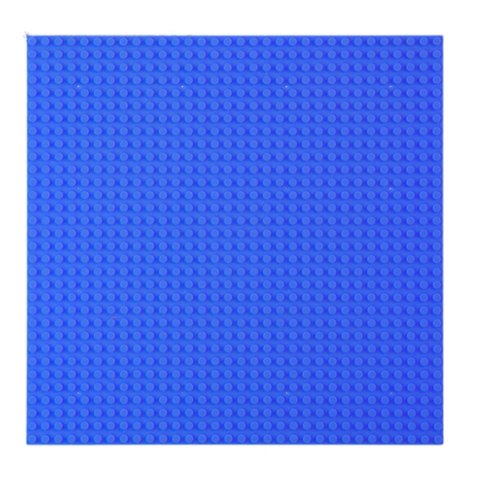 Płyta Plansza Konstrukcyjna Do Klocków Budowania Granatowa 40x40cm