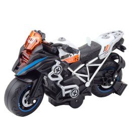 Motor Wyścigowy Do Skręcania Rozkręcania DIY Światła Dźwięki Czarny